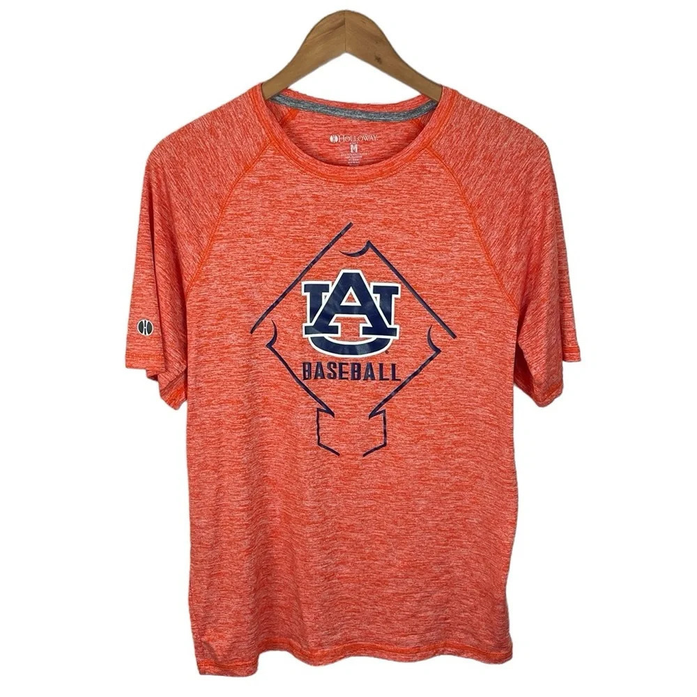 TS859 Men’s Holloway Auburn Tigers Baseball Performance Gym Shirt M